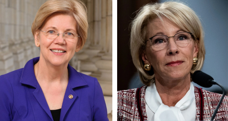 Senator Warren và Betsy DeVos là hai nhân vật quan trọng trong chính trị Hoa Kỳ. Họ đã có những cuộc tranh luận nổi tiếng nhằm tranh cãi về giáo dục và đóng góp của chính phủ trong lĩnh vực này. Hãy xem hình ảnh để tìm hiểu thêm về cuộc tranh luận này!