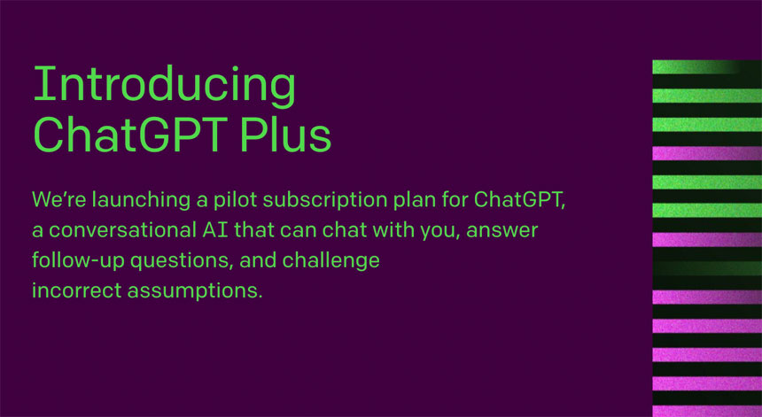 Openai Anuncia Chatgpt Plus Un Servicio Premium De 20 Mes Ibl News Es