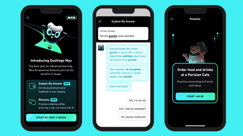 Duolingo y Khan Academy están integrando el modelo GPT-4 en su oferta