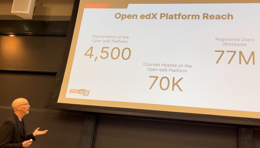 La plataforma Open edX alcanza 4,5 mil implementaciones, con 70 mil cursos y 77 millones de usuarios