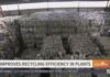 AI improves recycling efficiency in plants